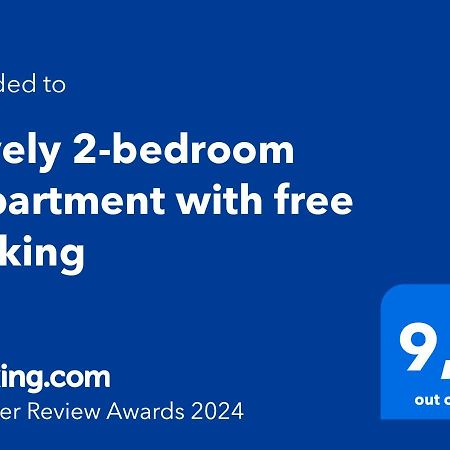 Lovely 2-Bedroom Appartment With Free Parking Dobrova Dış mekan fotoğraf